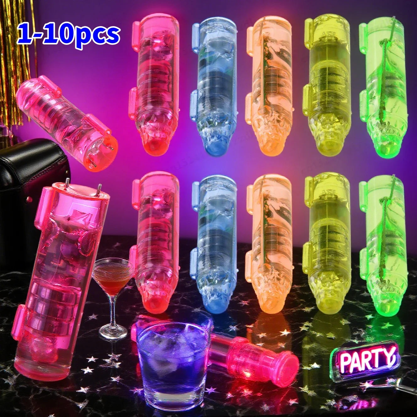 APWIKOGER Underwater Mini LED Lure Indicator Light for Fishing