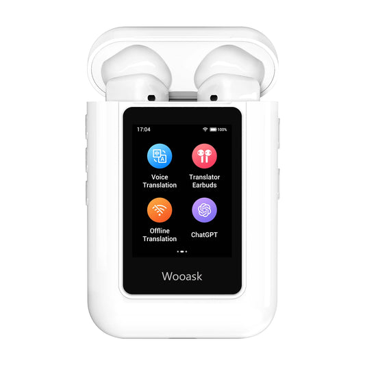 Wooask A8 ChatGPT Translation Earbuds With BiDirectional Translator
