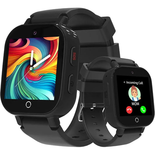 Phyulls 4G Kids Smartwatch With GPS Tracker And SOS