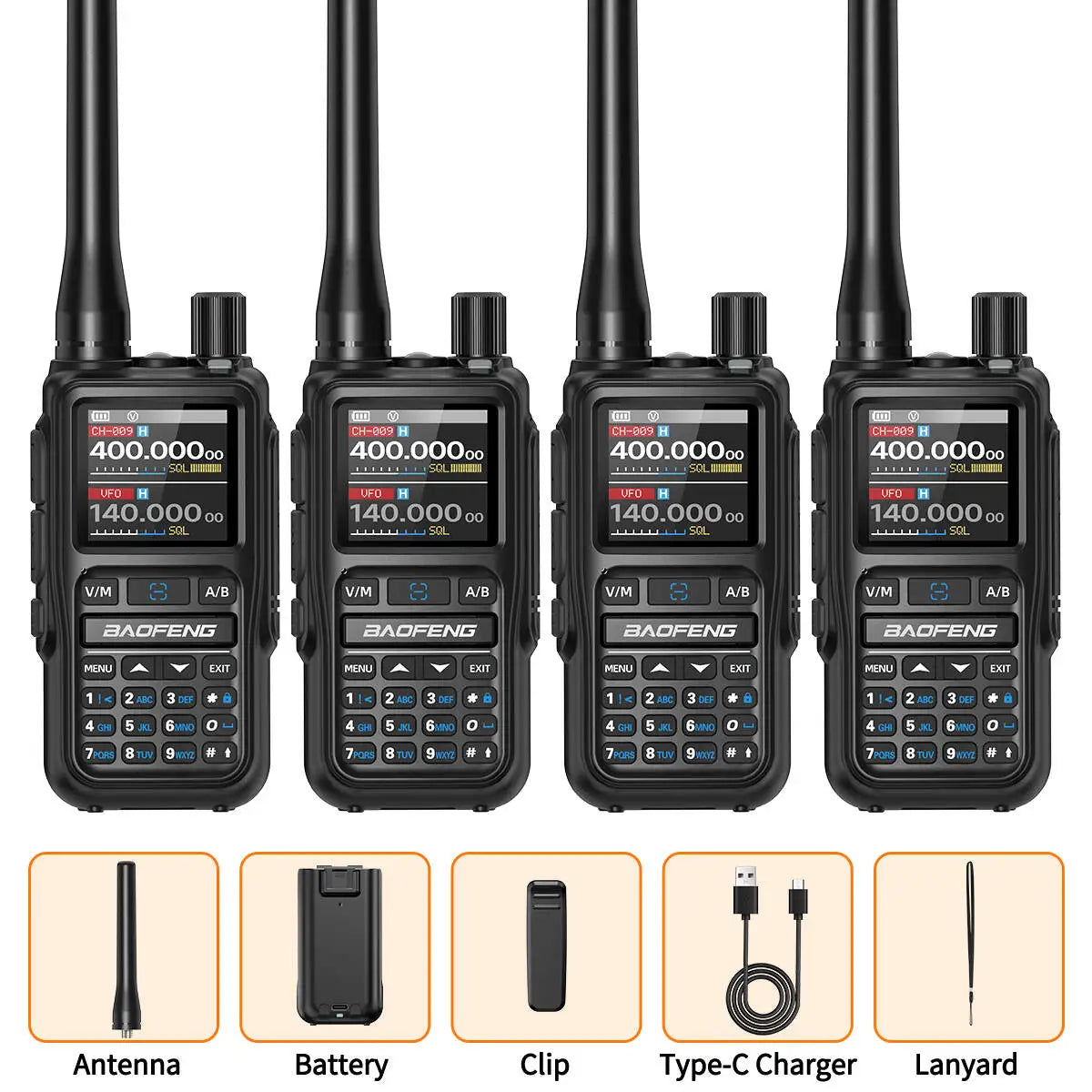 Baofeng UV-5R Mini Walkie Talkie Bluetooth Two-Way Radio