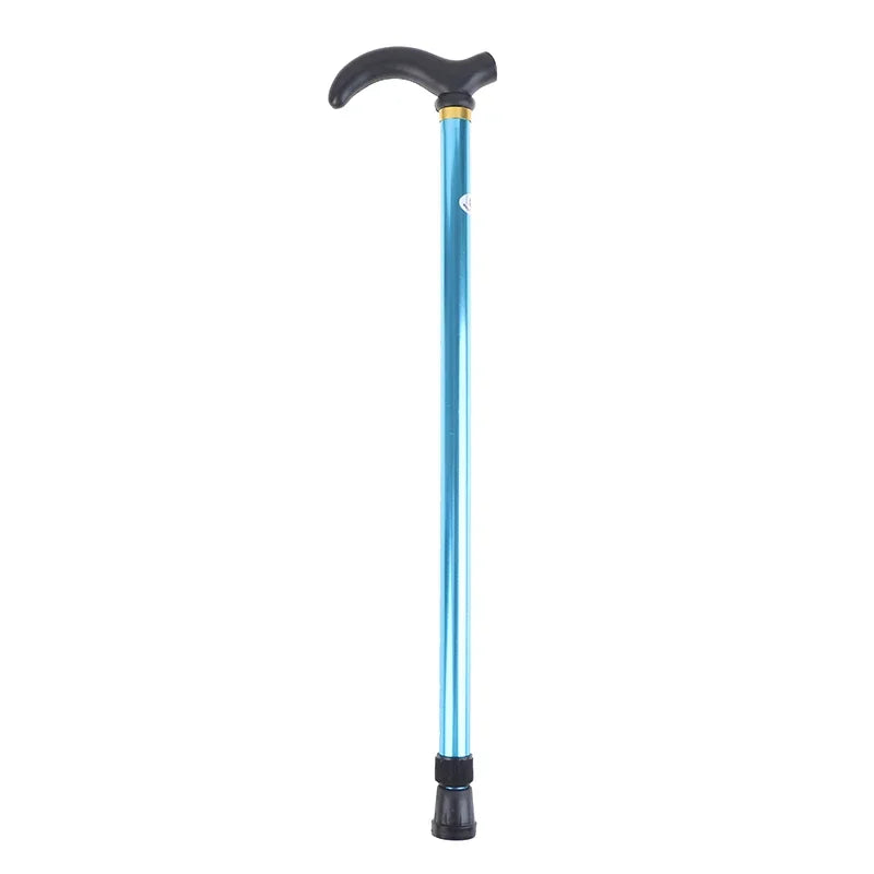 Aluminum Alloy Adjustable Walking Cane 2-Section Anti-Skid