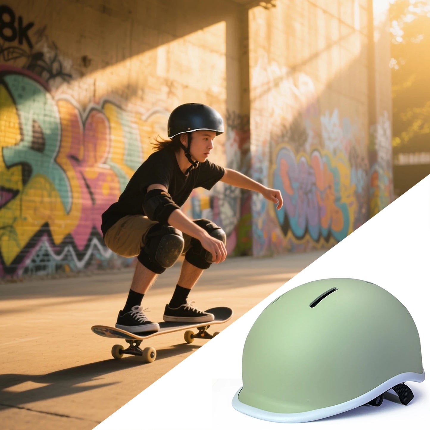 ARTOROO Scooter Sport Helmet for Adults and Teens
