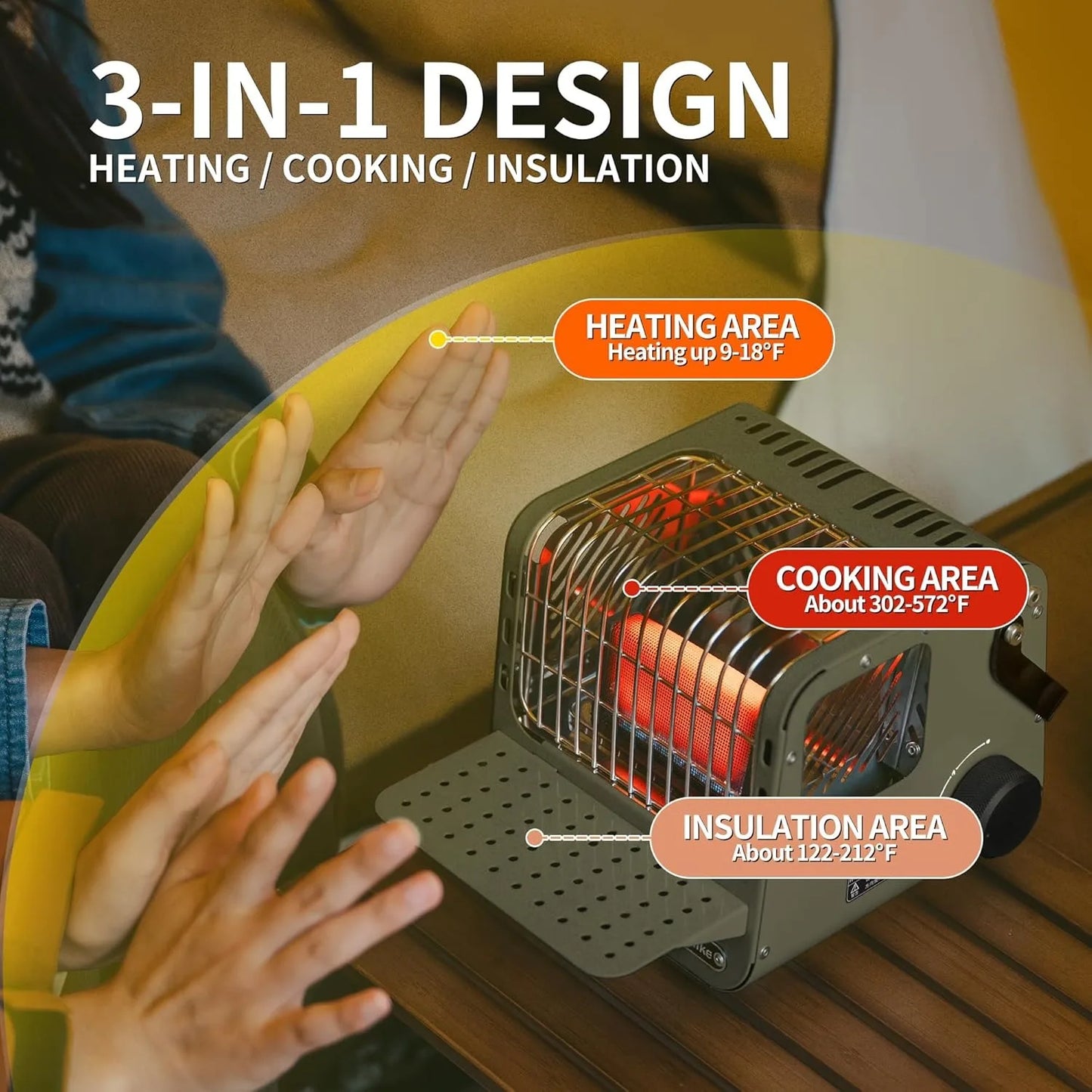 Naturehike Camp Heater Portable Space Heater For Camping