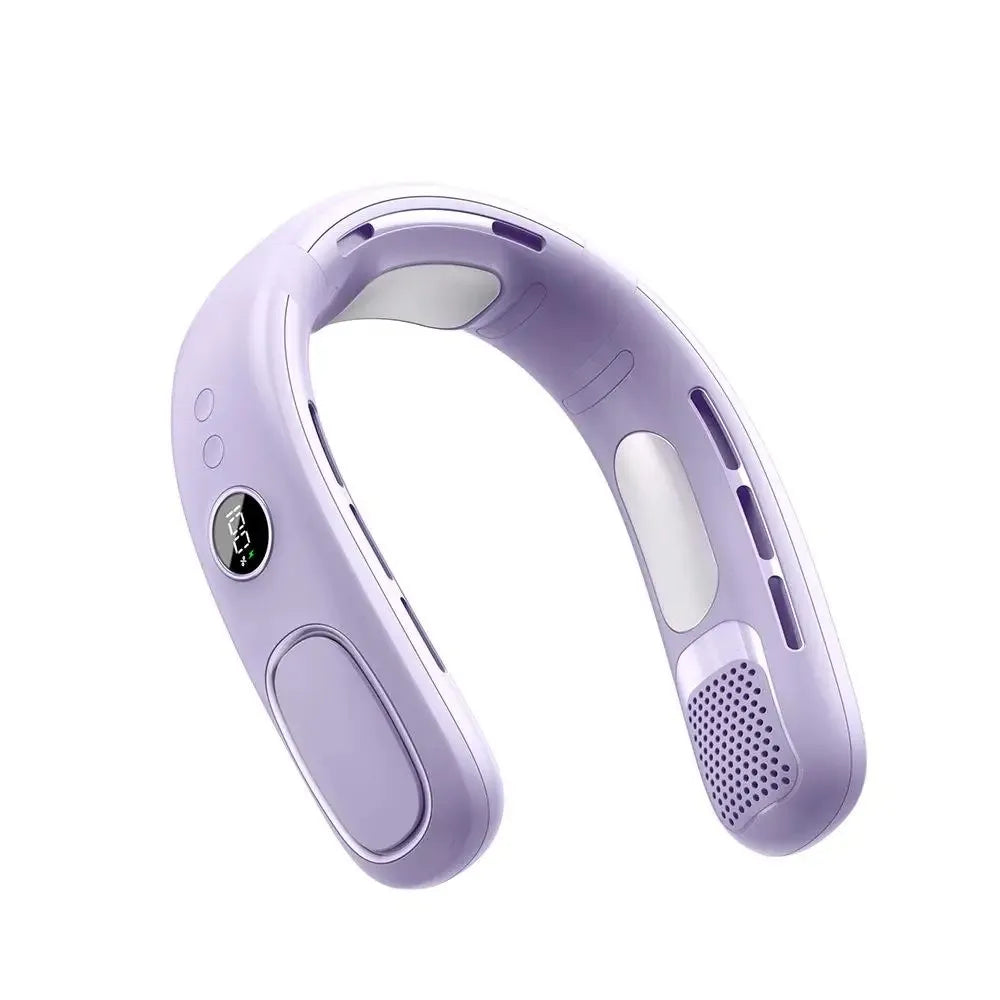 N90 Neck Fan Bladeless Wearable USB Rechargeable Five Speed Portable