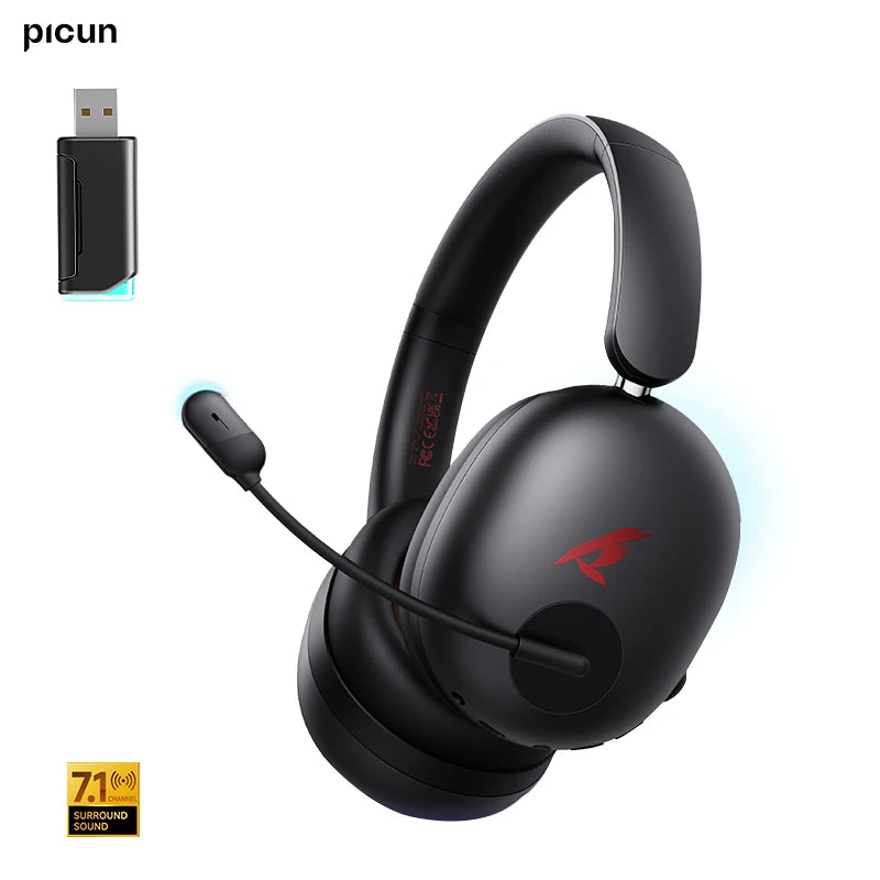 Picun UG-10A Gaming Wireless Over-Ear Headphones With Mic