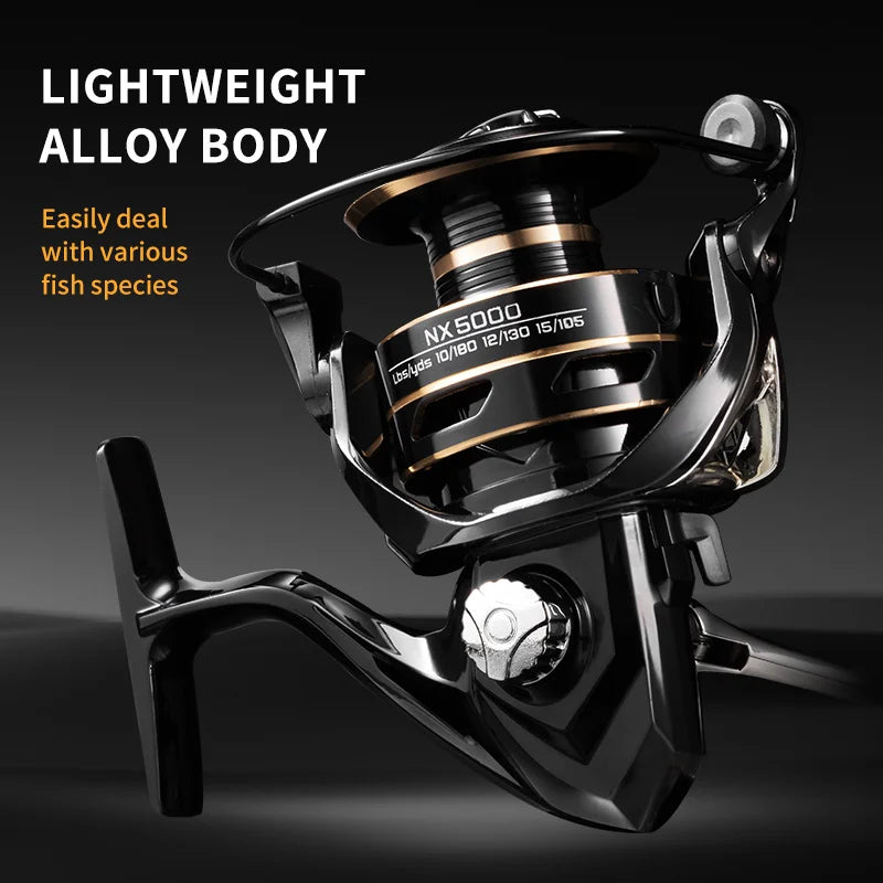 J-BARZILLAI NX Spinning Fishing Reel Max Drag 10KG
