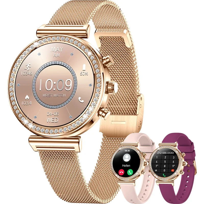 Ladies Smartwatch With Call Answering And Message Push IPhone Android