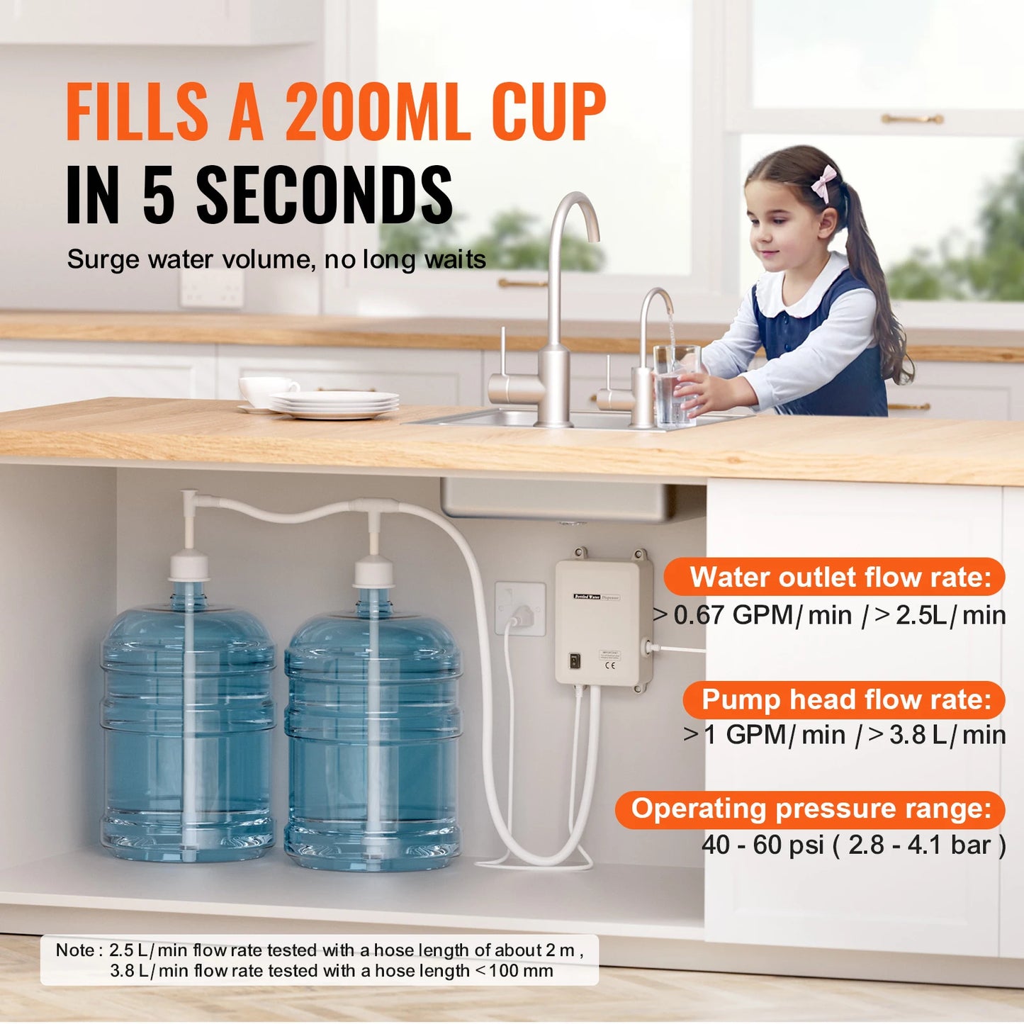 SucceBuy Water Bottle Dispenser and Reverse Osmosis System