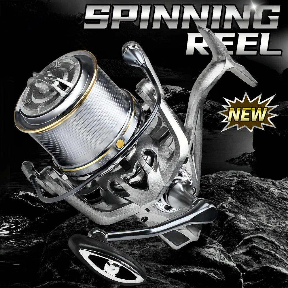 Stainless Steel Bearing Spinning Fishing Reel Saltwater Drag