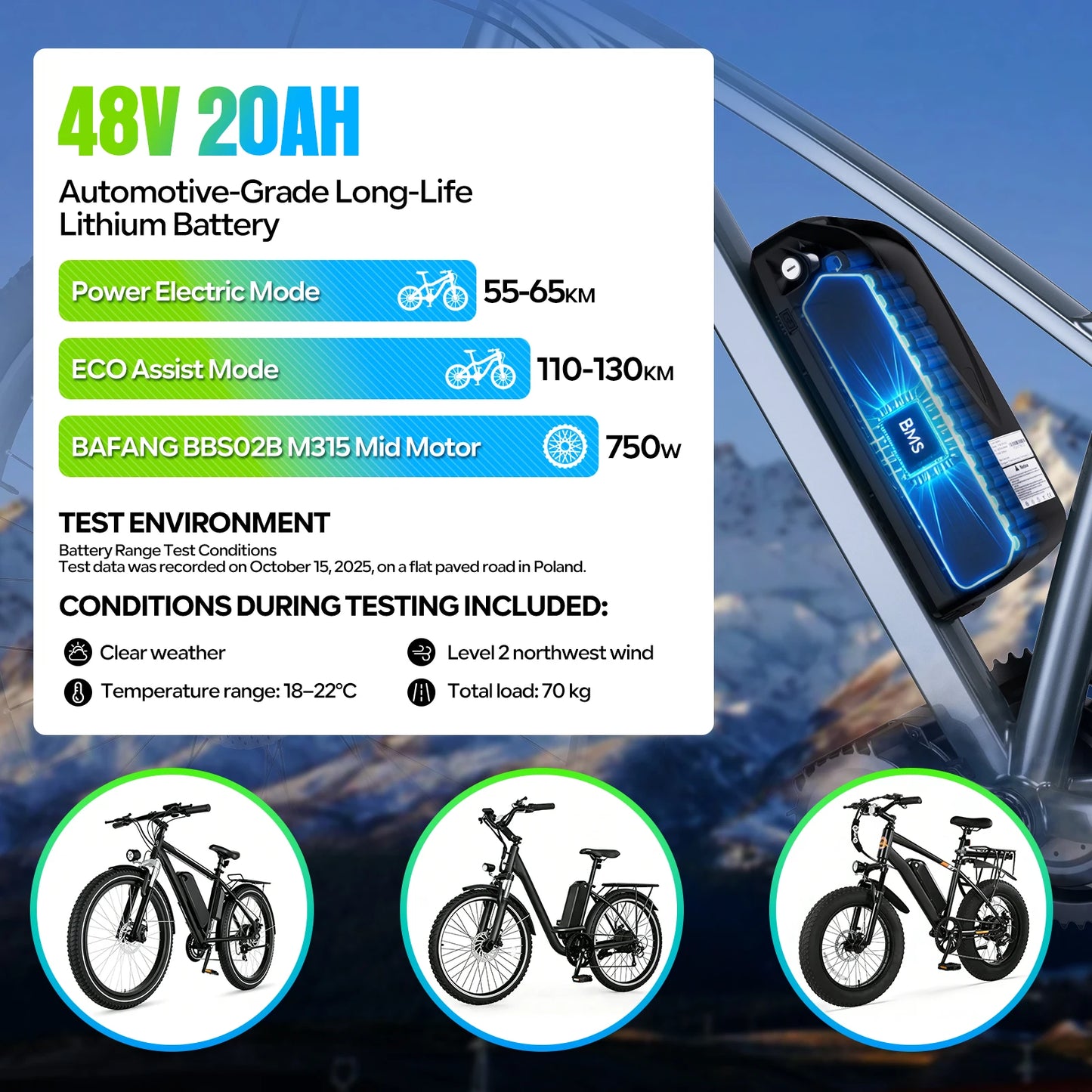 Hailong 48V Downtube Ebike Battery Pack 21700 Cells