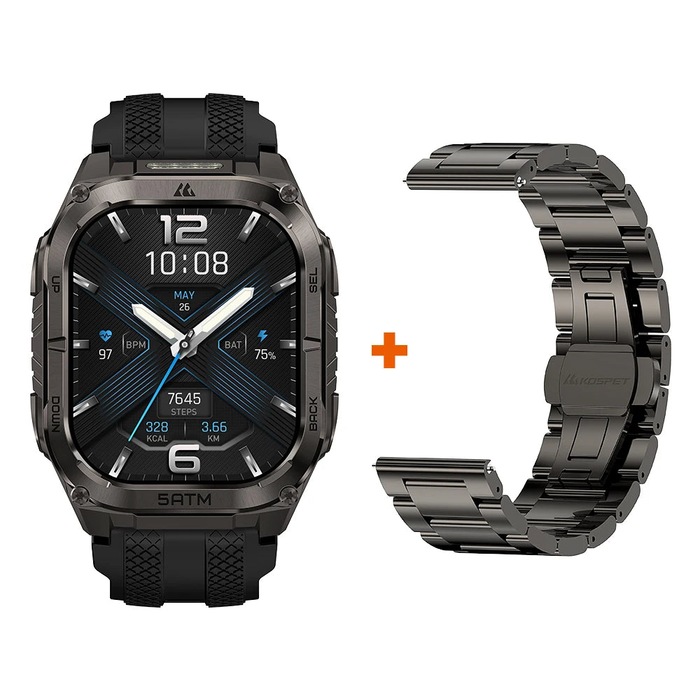 KOSPET Tank M4C GPS Smartwatch For Men Health Tracking