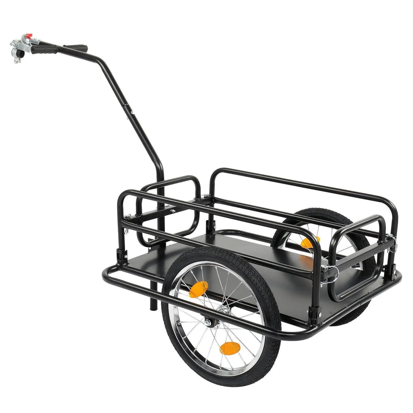 Bike Cargo Trailer Carrier With Hitch For Bicycle And Luggage