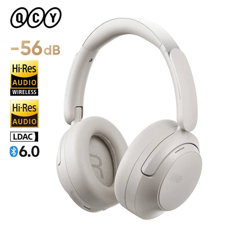 QCY H3S Wireless Over-Ear Headphones With Adaptive ANC LDAC