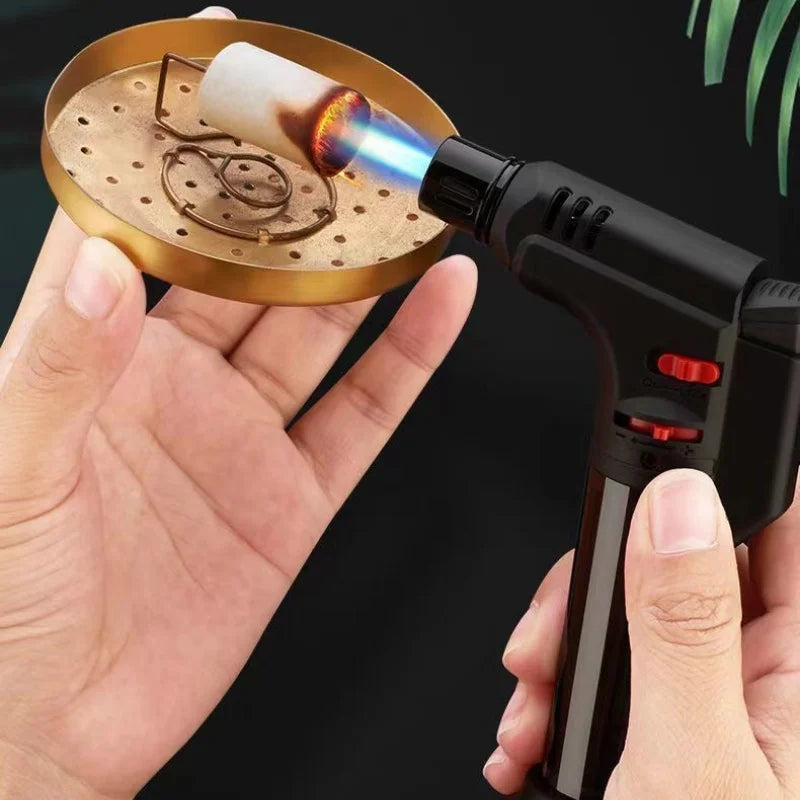 TopFlames Outdoor Butane Torch Lighter Windproof Welding Gun