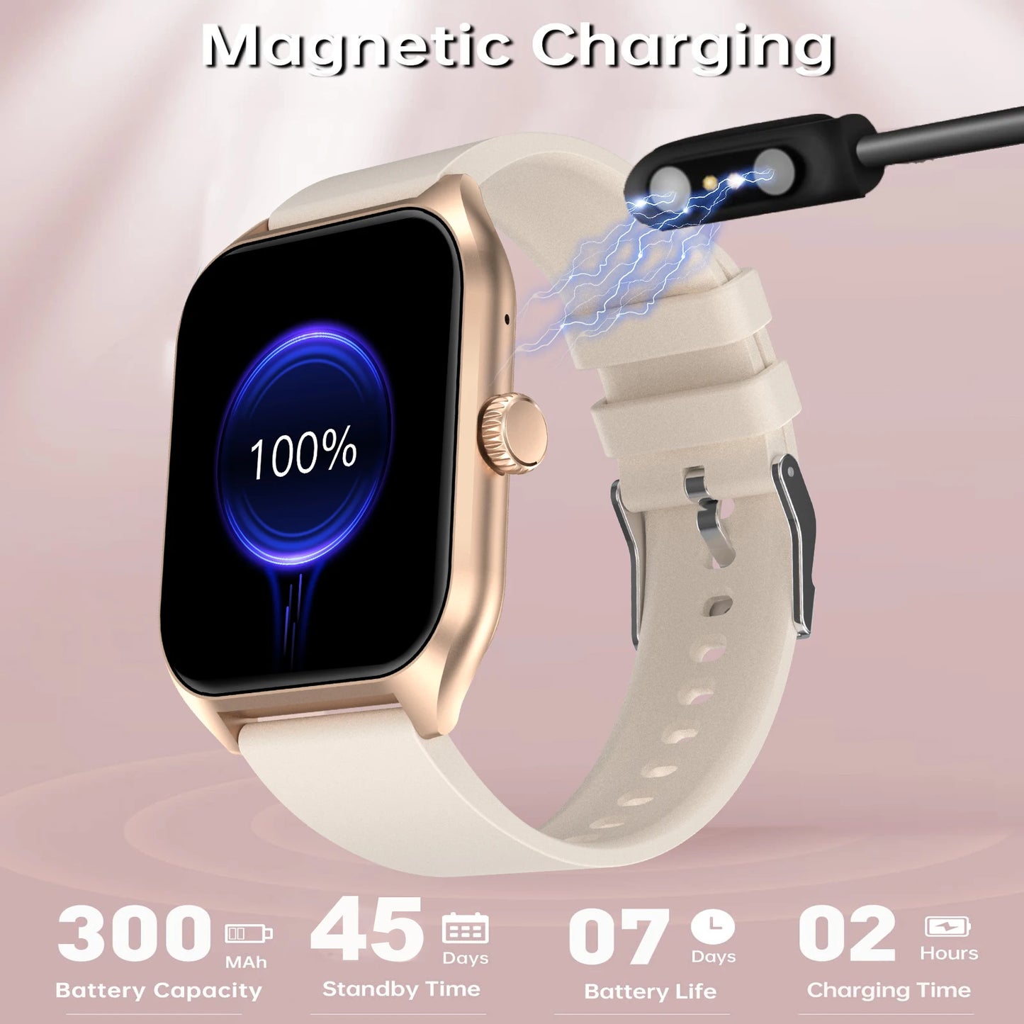 AI Voice Assistant Smart Watch With 100 Sports Tracking