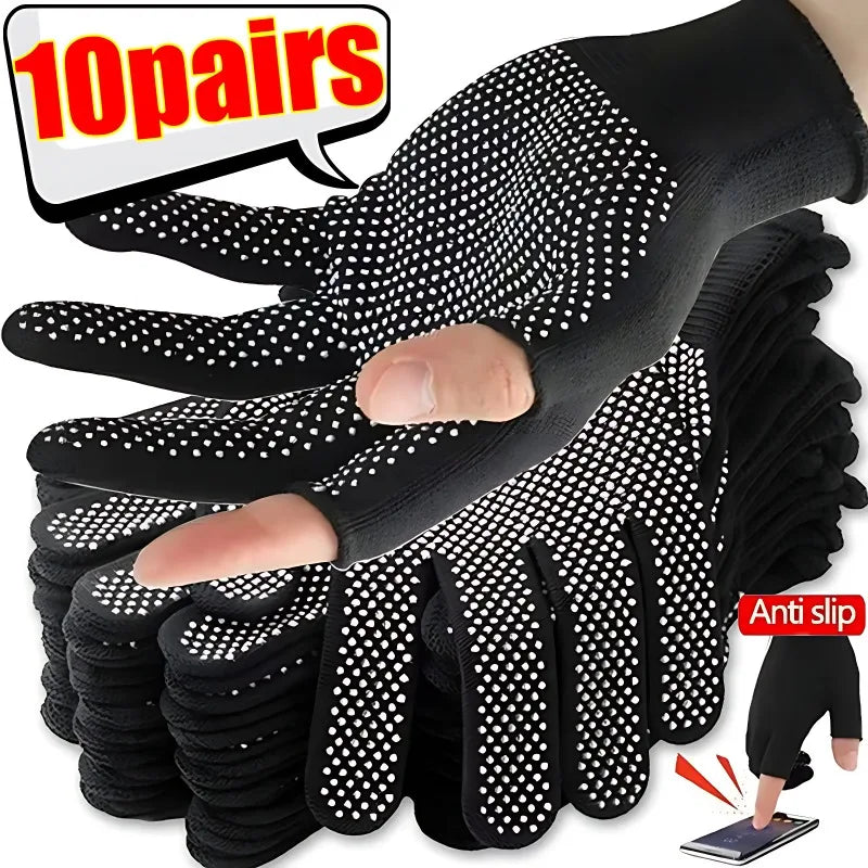 Non Slip Touchscreen Nylon Gloves for Outdoor Riding and Fitness