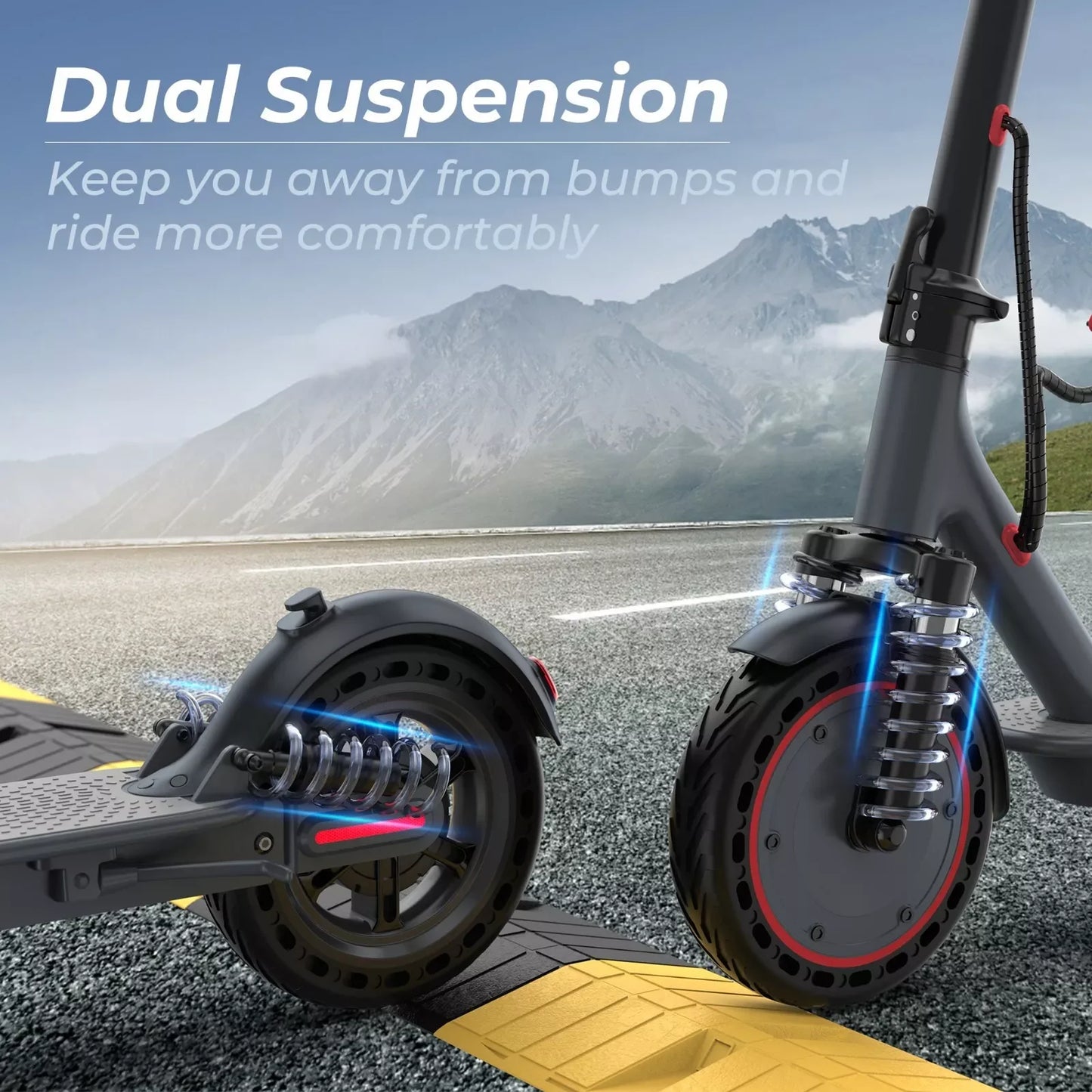 AOVOPRO TMAX Electric Scooter 500W 22MPH Folding App Connected