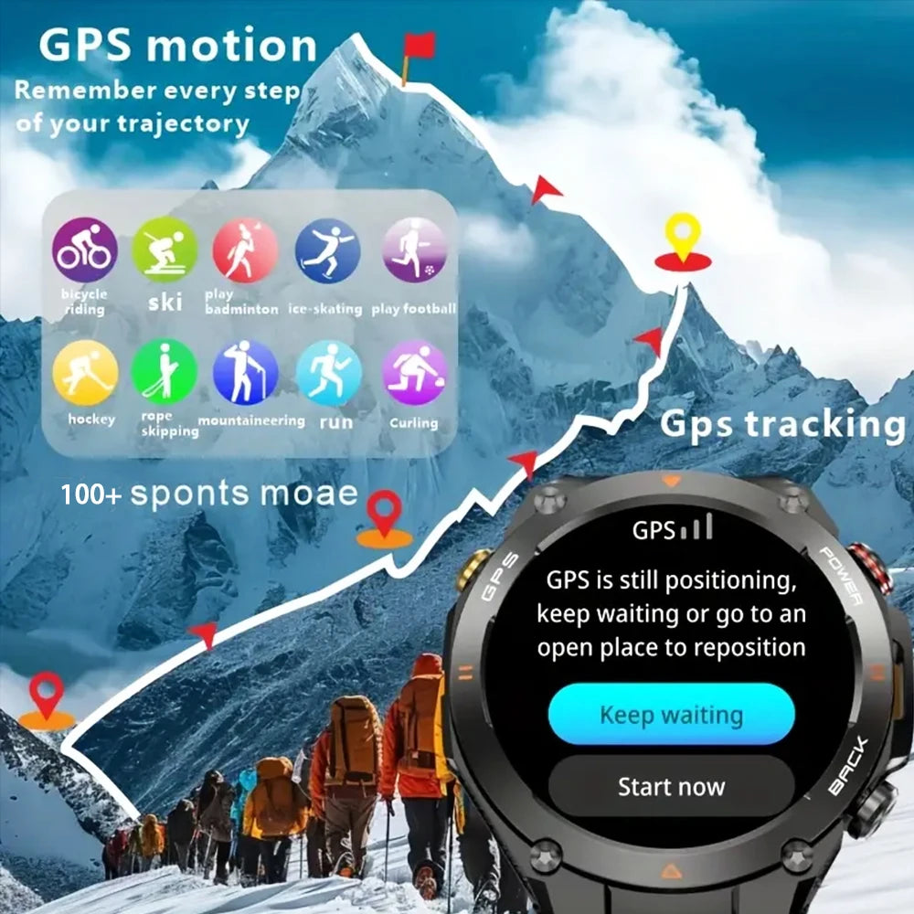 Senbono GPS Smart Watch Built In GPS Bluetooth Phone Calls