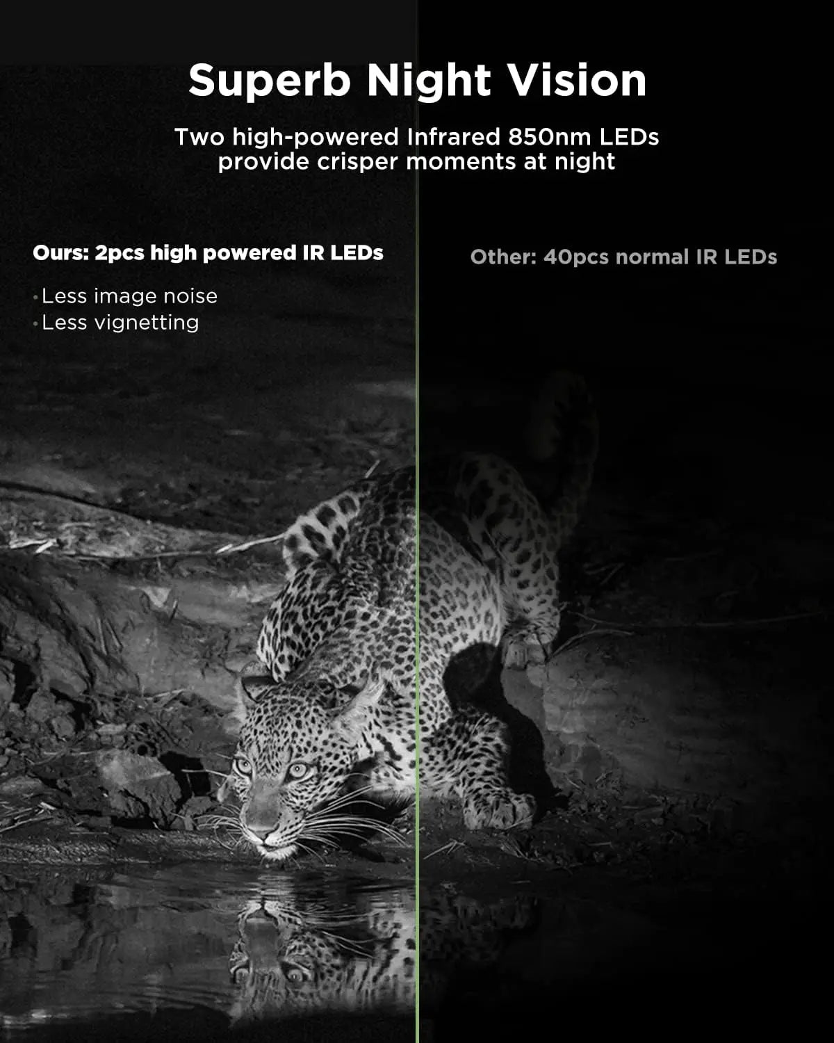 4K Solar Trail Camera With WiFi Night Vision Motion Activated