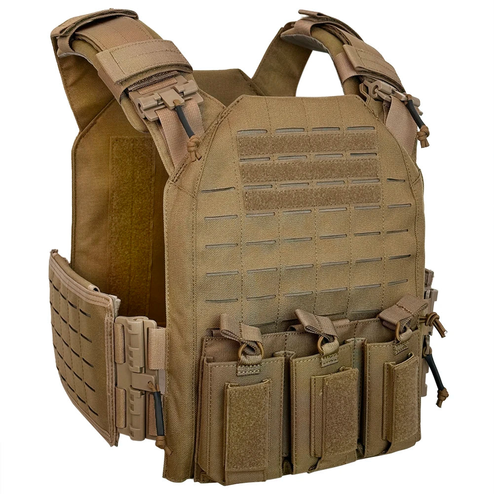 Strandhogg 1000D Nylon Tactical Vest With Quick Release Pouches