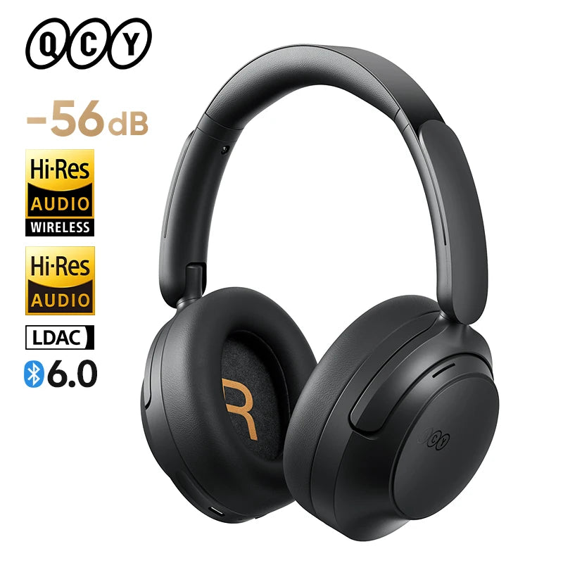 QCY H3S Wireless Over-Ear Headphones With Adaptive ANC LDAC
