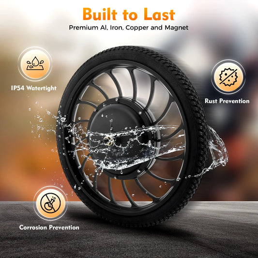 1000W 48V Electric Bicycle Motor Wheel