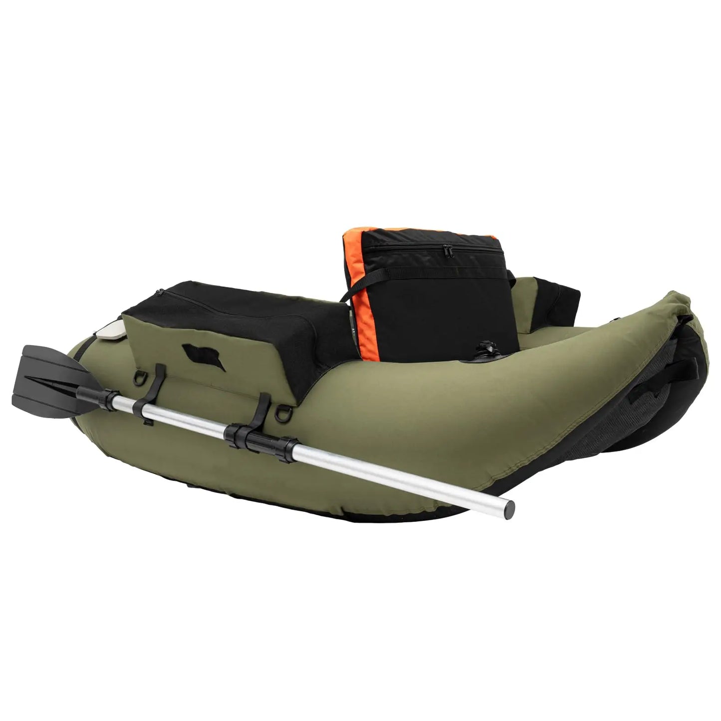 Inflatable Fishing Float Tube 286 Lb Load Capacity U-Shaped Raft