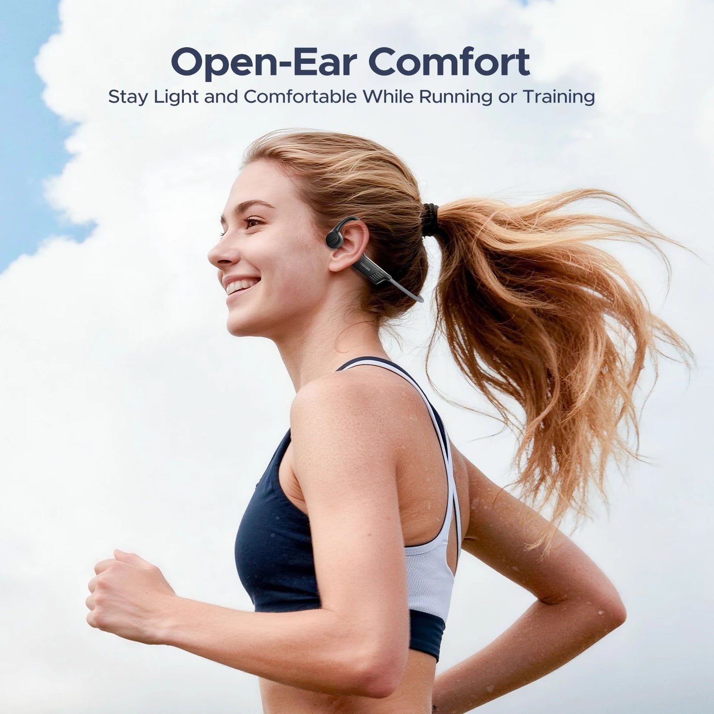 DOOGEE BoneBeat Run Digital Bone Conduction Open-Ear Headphones IP67
