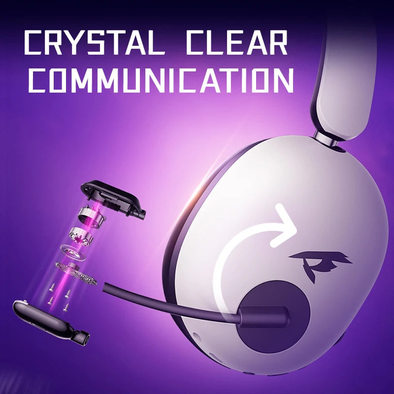 Picun UG-10A Gaming Wireless Over-Ear Headphones With Mic