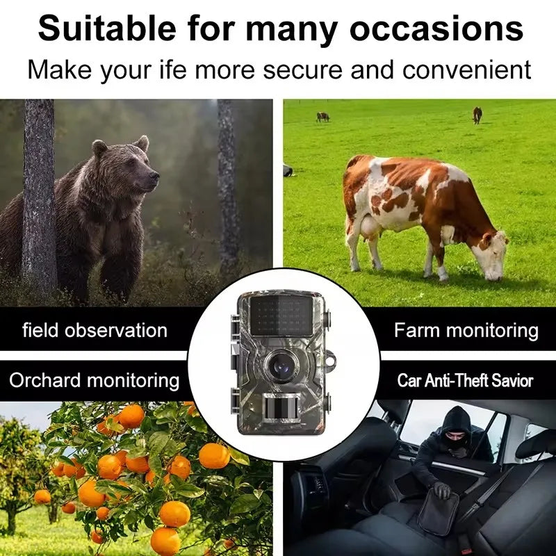 Wild Infrared Night Vision Hunting Camera Outdoor Motion Trail Camera