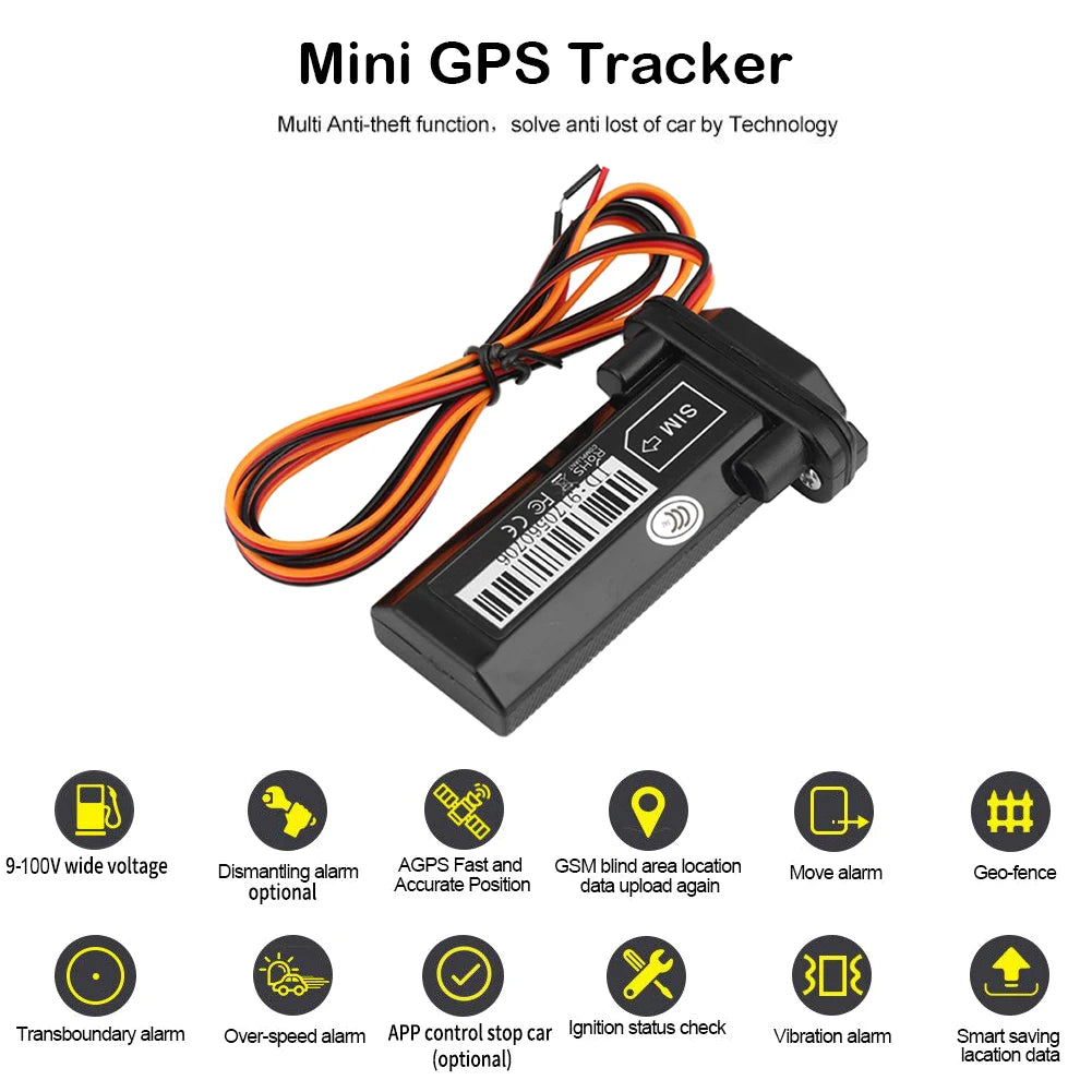 ST-901 Mini Waterproof GPS Tracker for Cars and Motorcycles