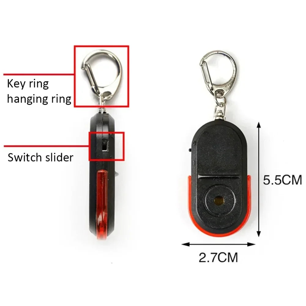 Anti Lost Alarm Key Finder Locator With LED Light Beeping