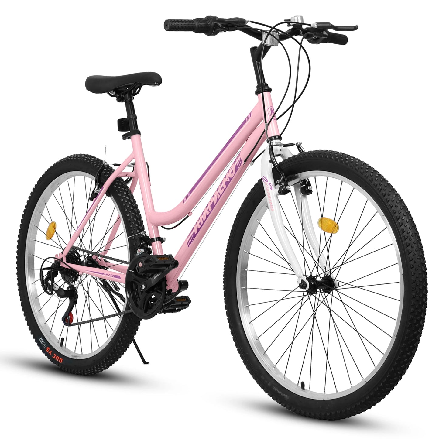 Ecarpat Mountain Bike For Women 21 Speed With V-Brake