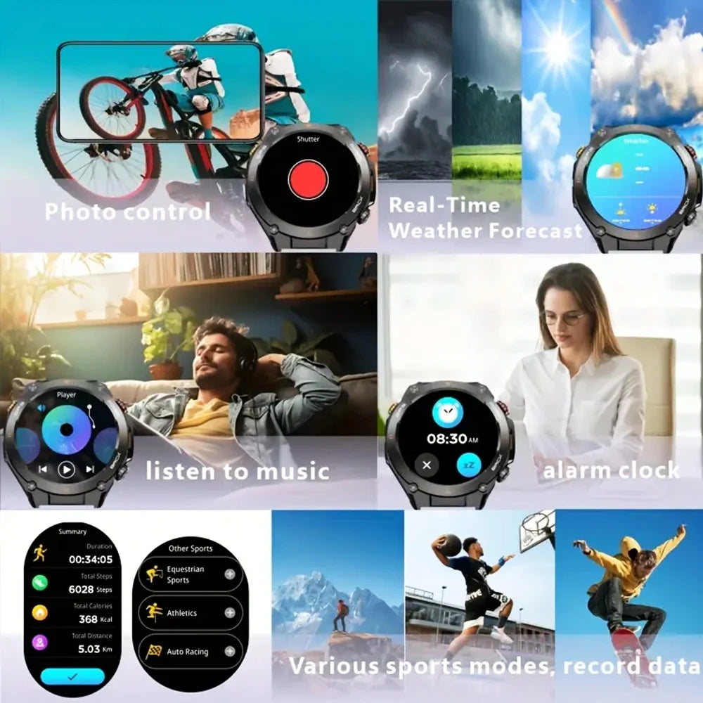 Senbono GPS Smart Watch Built In GPS Bluetooth Phone Calls