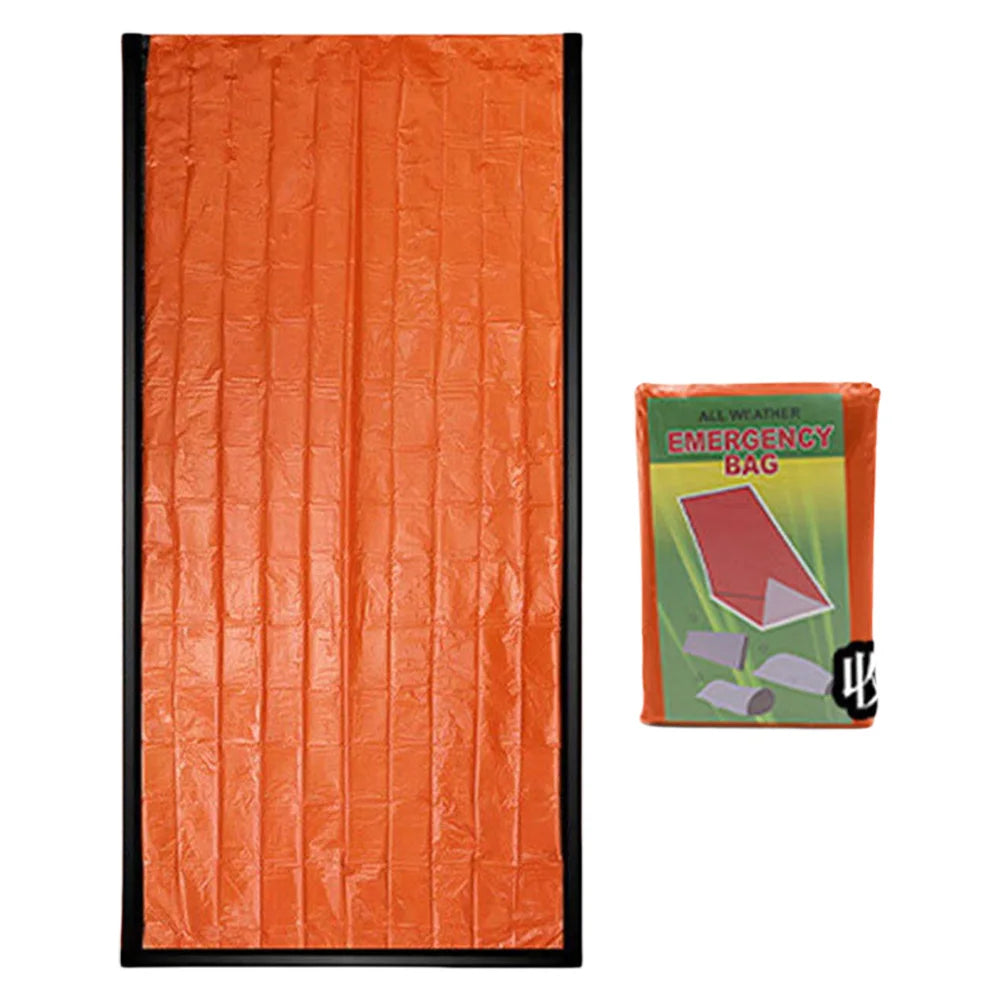 APWIKOGER Emergency Mylar Thermal Blanket Sleeping Bag for Outdoor Survival
