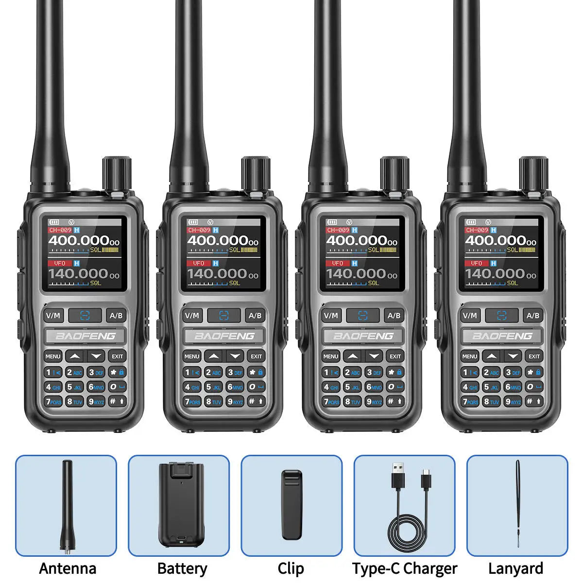 Baofeng UV-5R Mini Walkie Talkie Bluetooth Two-Way Radio