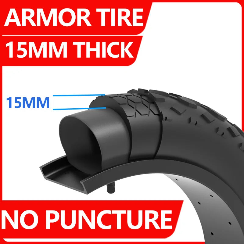Puncture-Proof Tire Insert for No-Flat Bike Tires