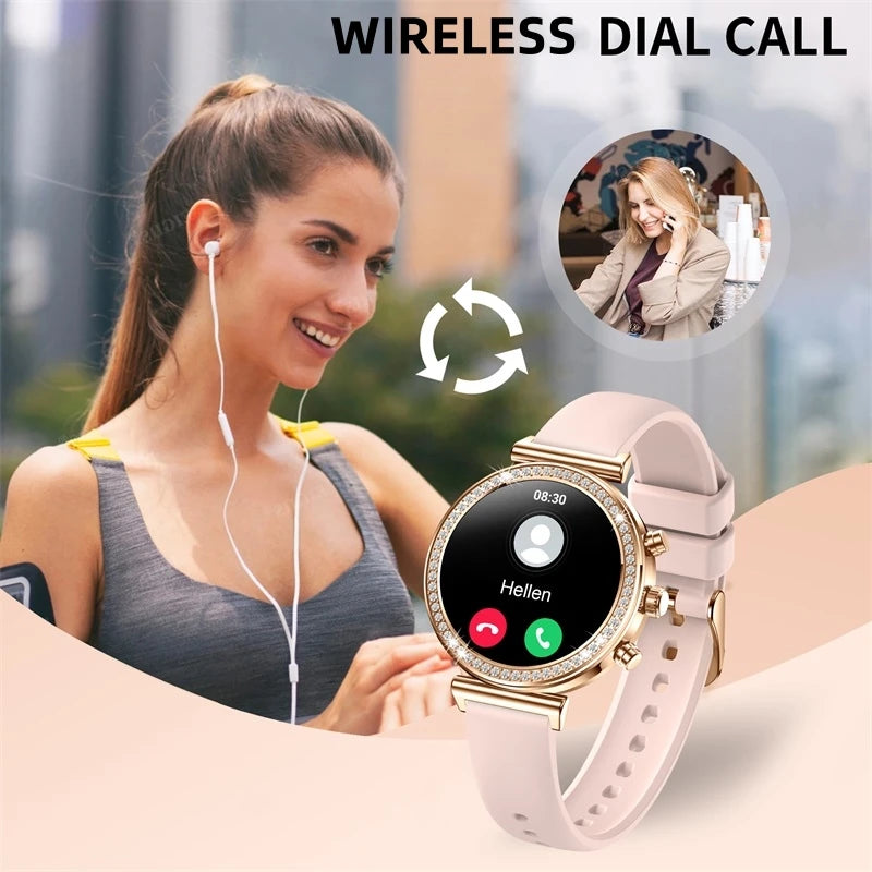 Ladies Smartwatch With Call Answering And Message Push IPhone Android