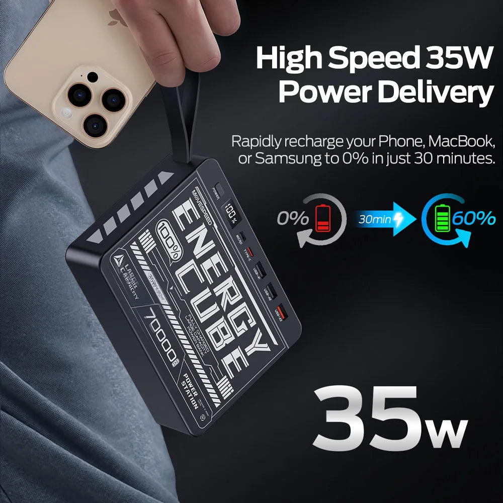 Movespeed Z70SE 70000mAh PD Power Bank