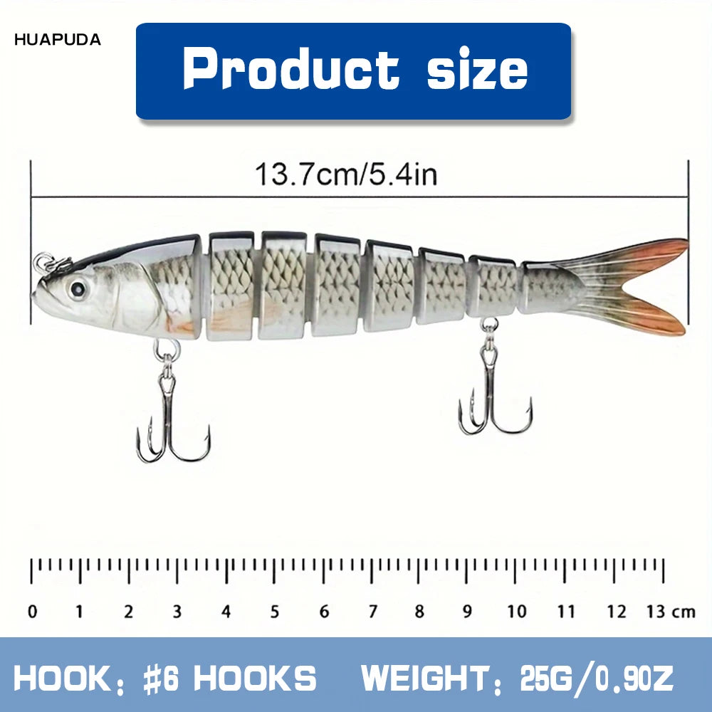 Three Pack Crankbait Lures for Saltwater and Freshwater