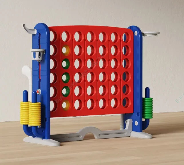 HiMISS Giant Connect 4 Outdoor Multi-Game Set With Carry Bag