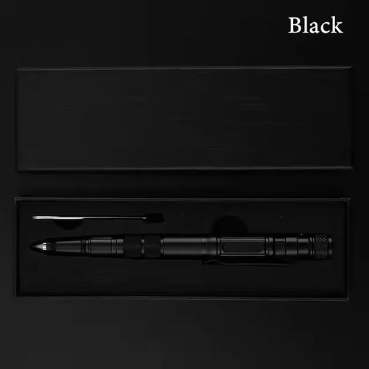 Military Self Defense Tactical Pen With Built In Flashlight