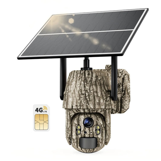 RBX-S87 4G LTE Solar Trail Camera 360 Live View HD