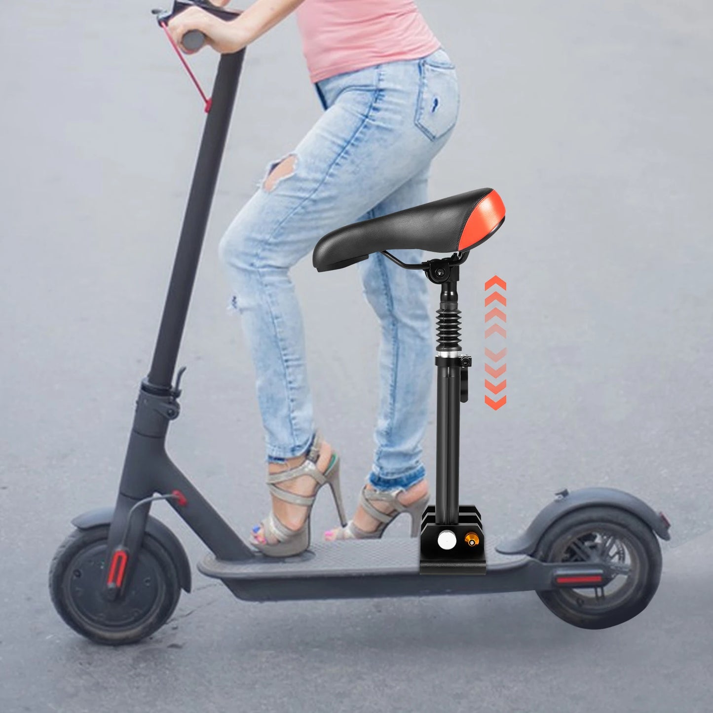 Adjustable Scooter Seat for M365 Pro Folding Ergonomic PU Cushion