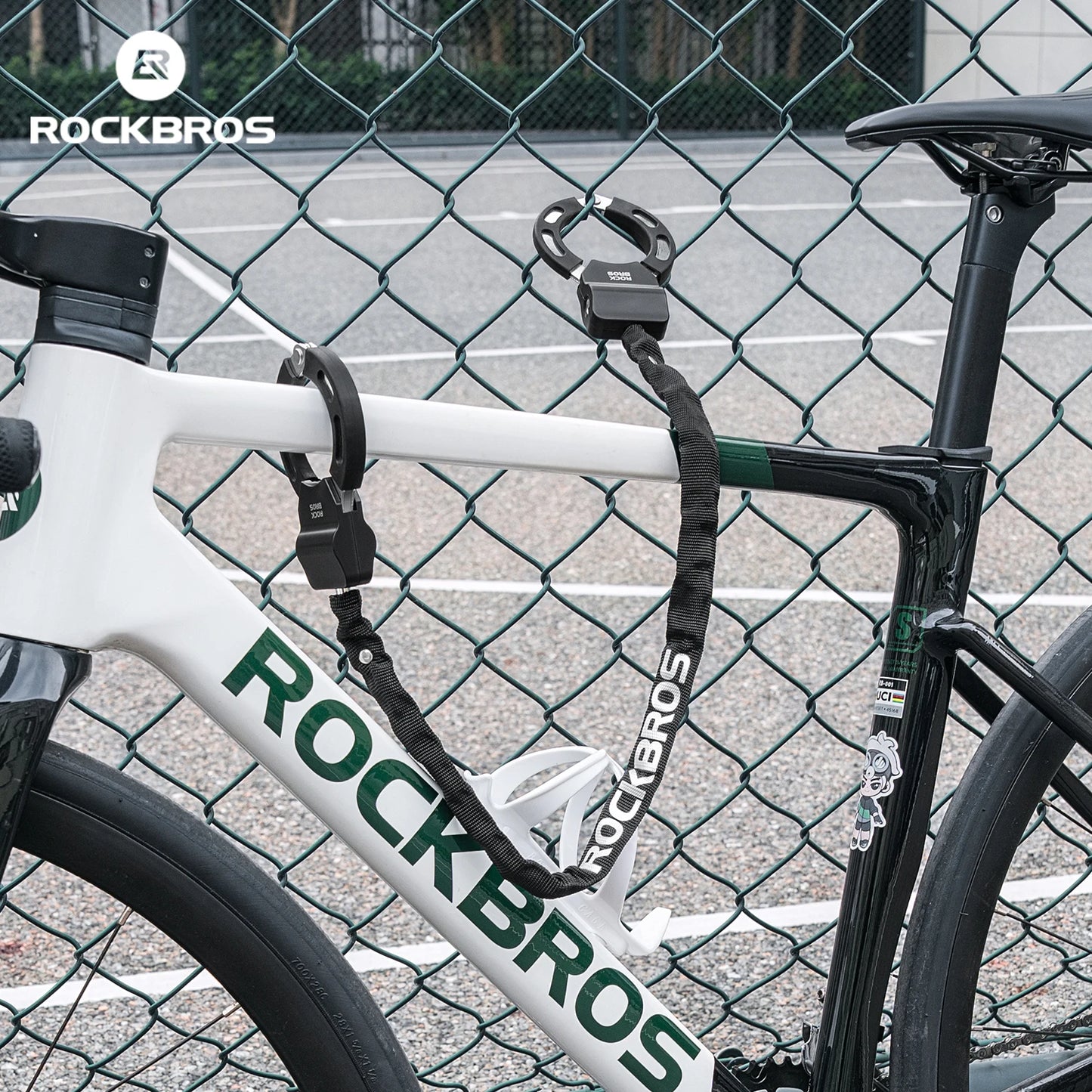 ROCKBROS Bike Lock Anti-Theft Chain for Scooters and Motorcycles