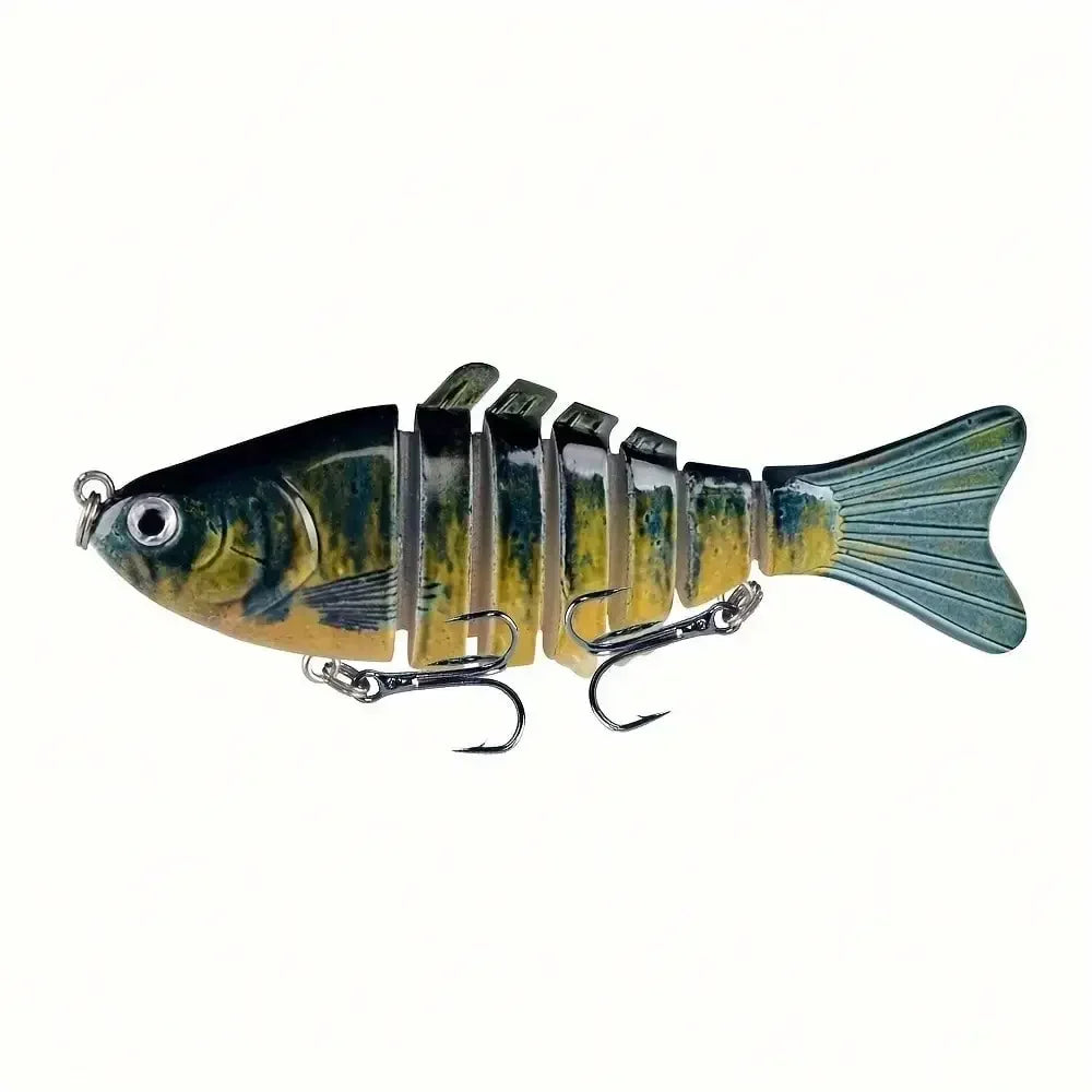 Multi Jointed 7-Segment Swimbait Lures Set For Ocean Freshwater Fishing