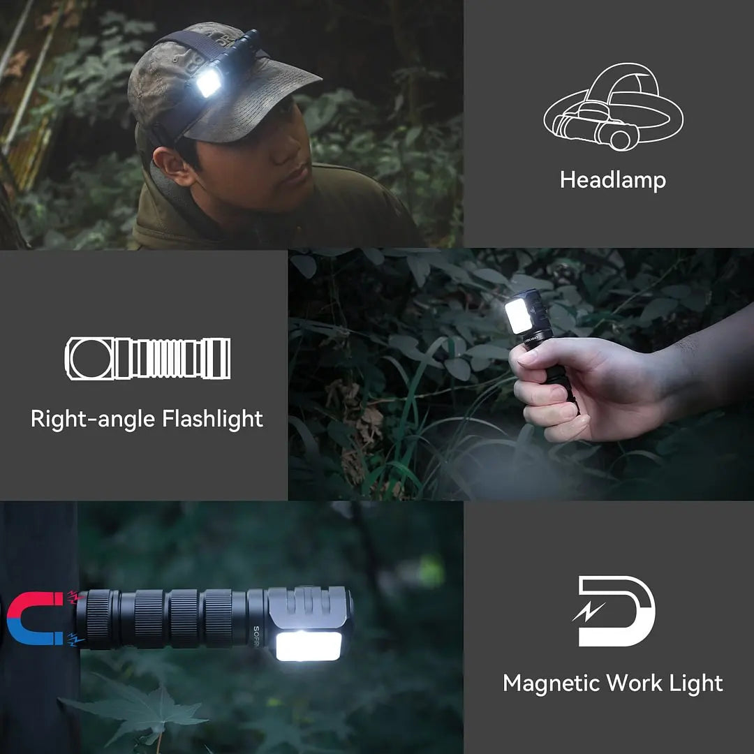Sofirn HS42 Headlamp 2100lm USB C Rechargeable LED Torch