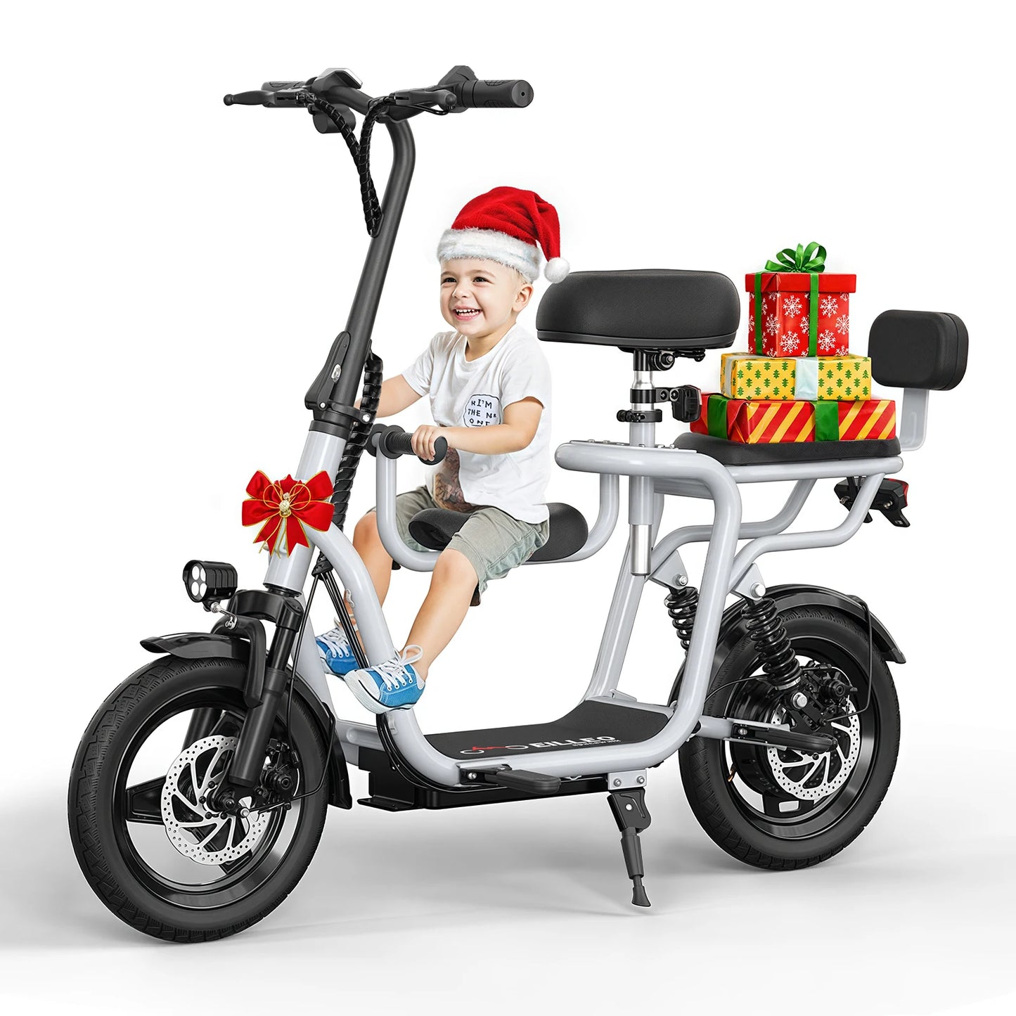 EILLEO SPACEWALK Electric Scooter Seat, 36V 500W, 20 Mile Range