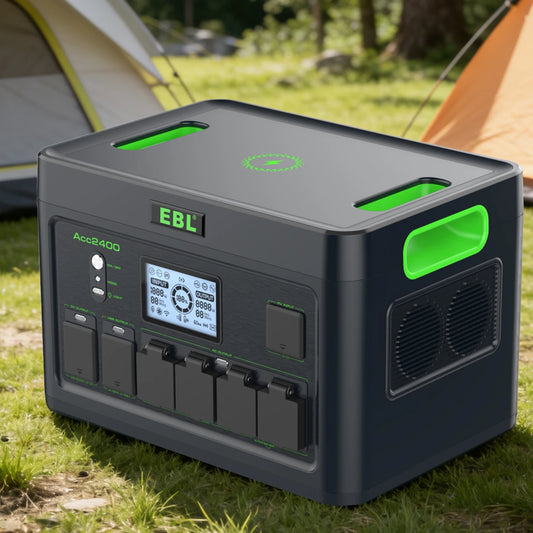 Portable Power Station 2400W 1843Wh For Home And Outdoors