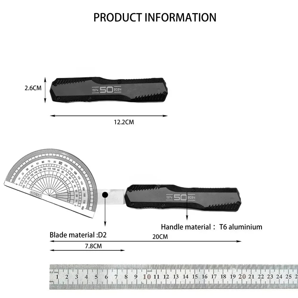 KS 9000 Livewire K50 Pocket Knife D2 Steel Blade EDC